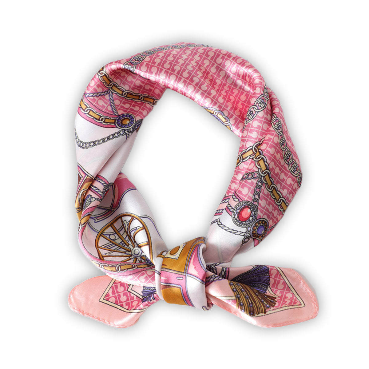 Blush Pink Boho Scarf