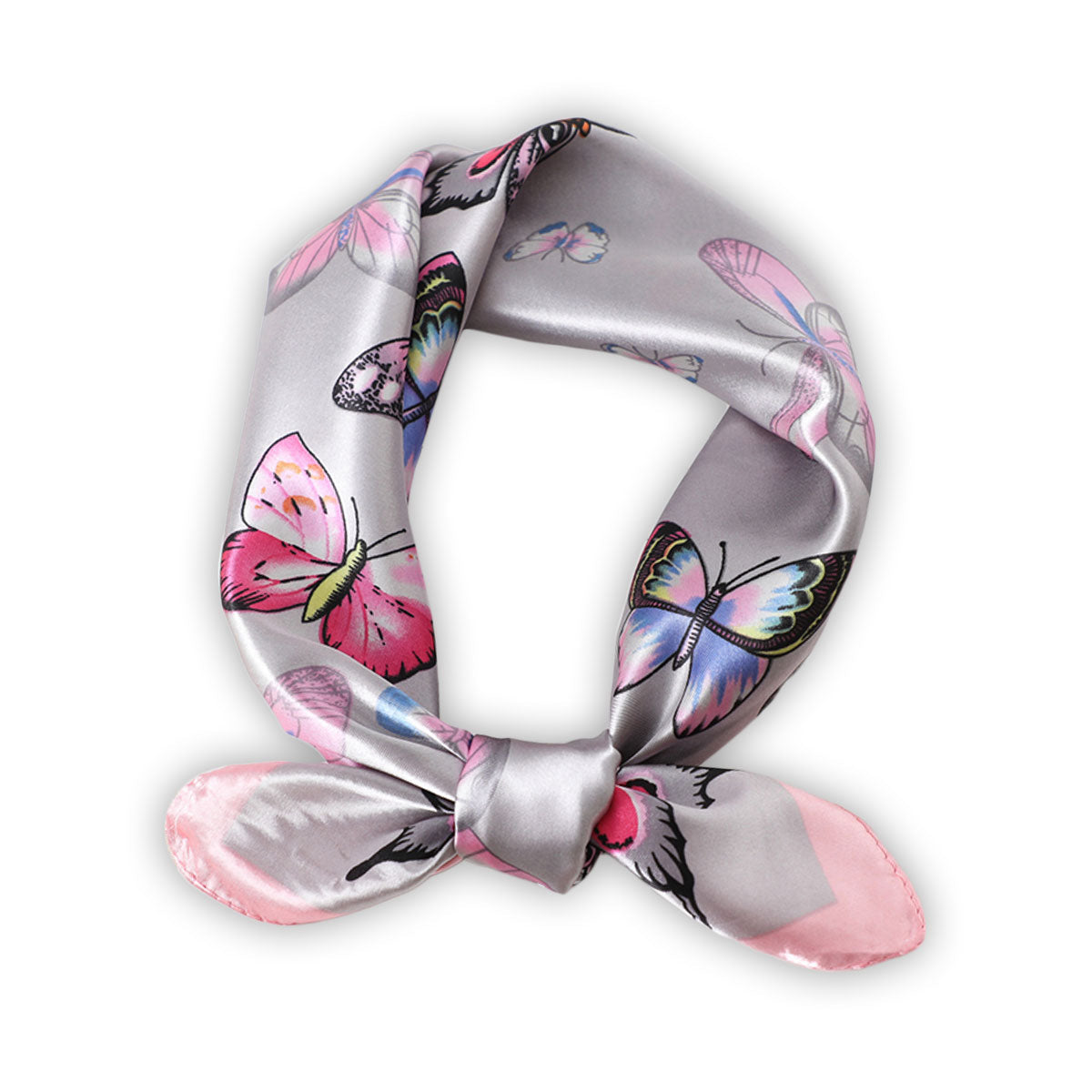 Mink Pink Butterfly Boho Scarf