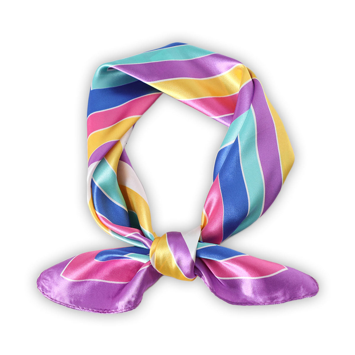 Purple Daze Abstract Boho Scarf