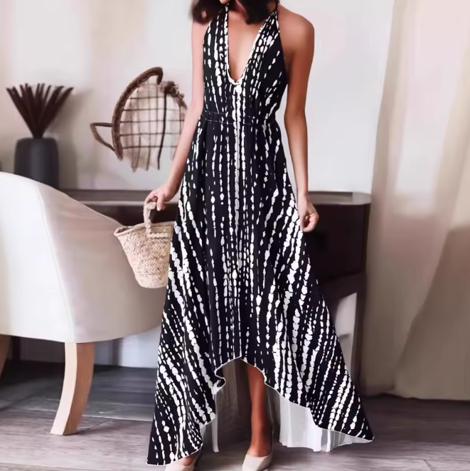 Island Escape Boho Maxi Dress