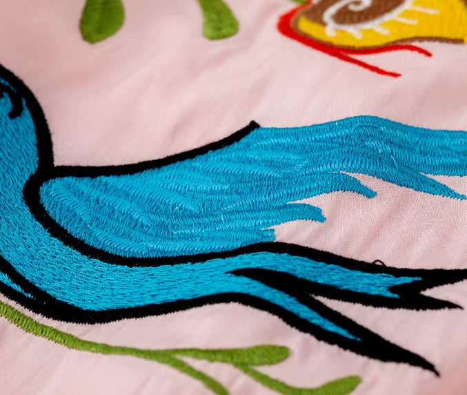 Blushing Heart Floral Embroidered Maxi Dress