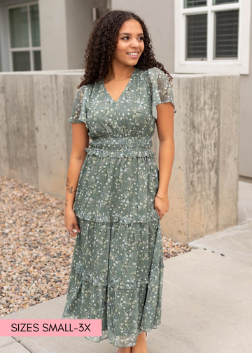 Blake Sage Floral Dress