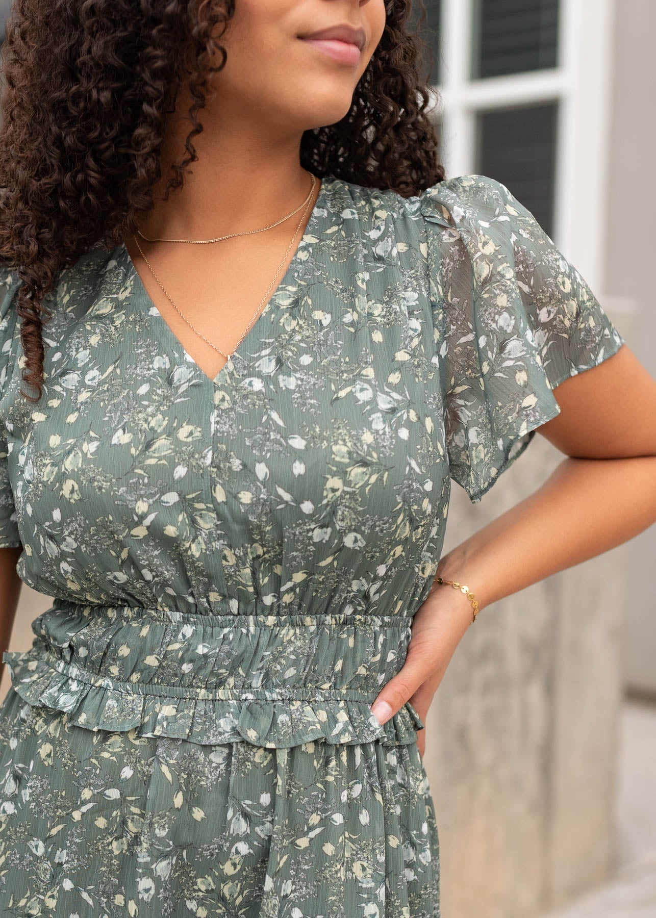 Blake Sage Floral Dress