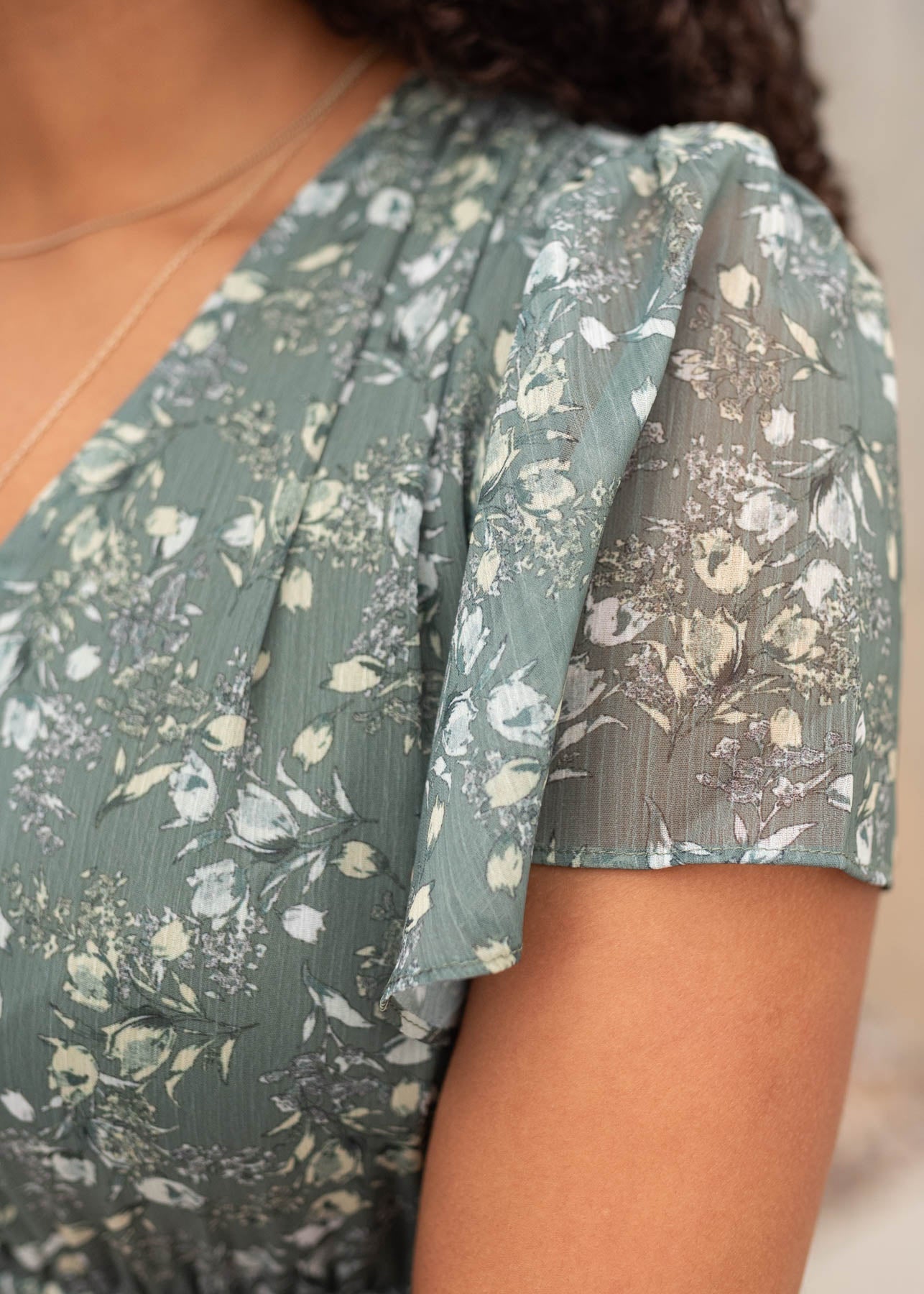 Blake Sage Floral Dress