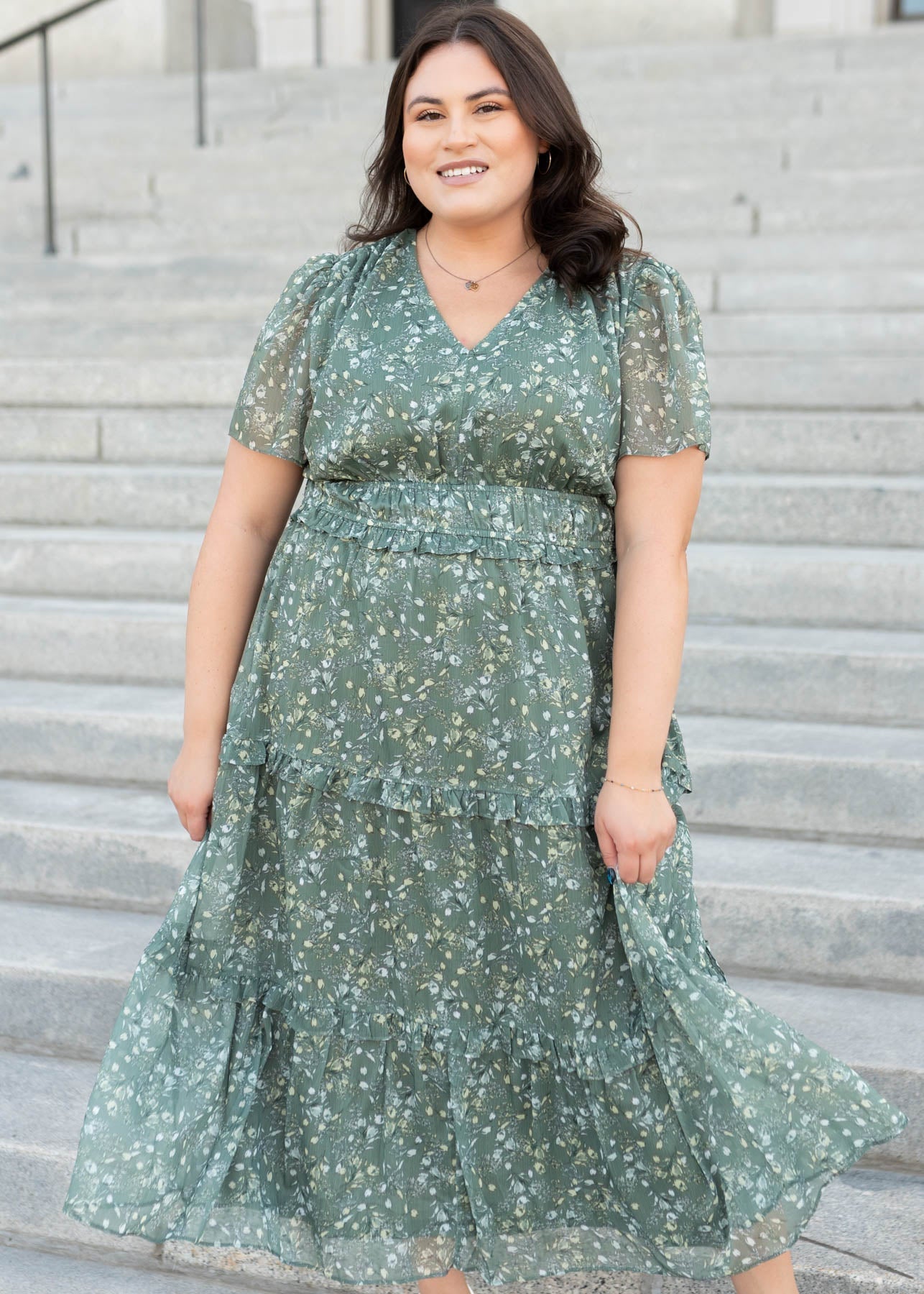 Blake Sage Floral Dress