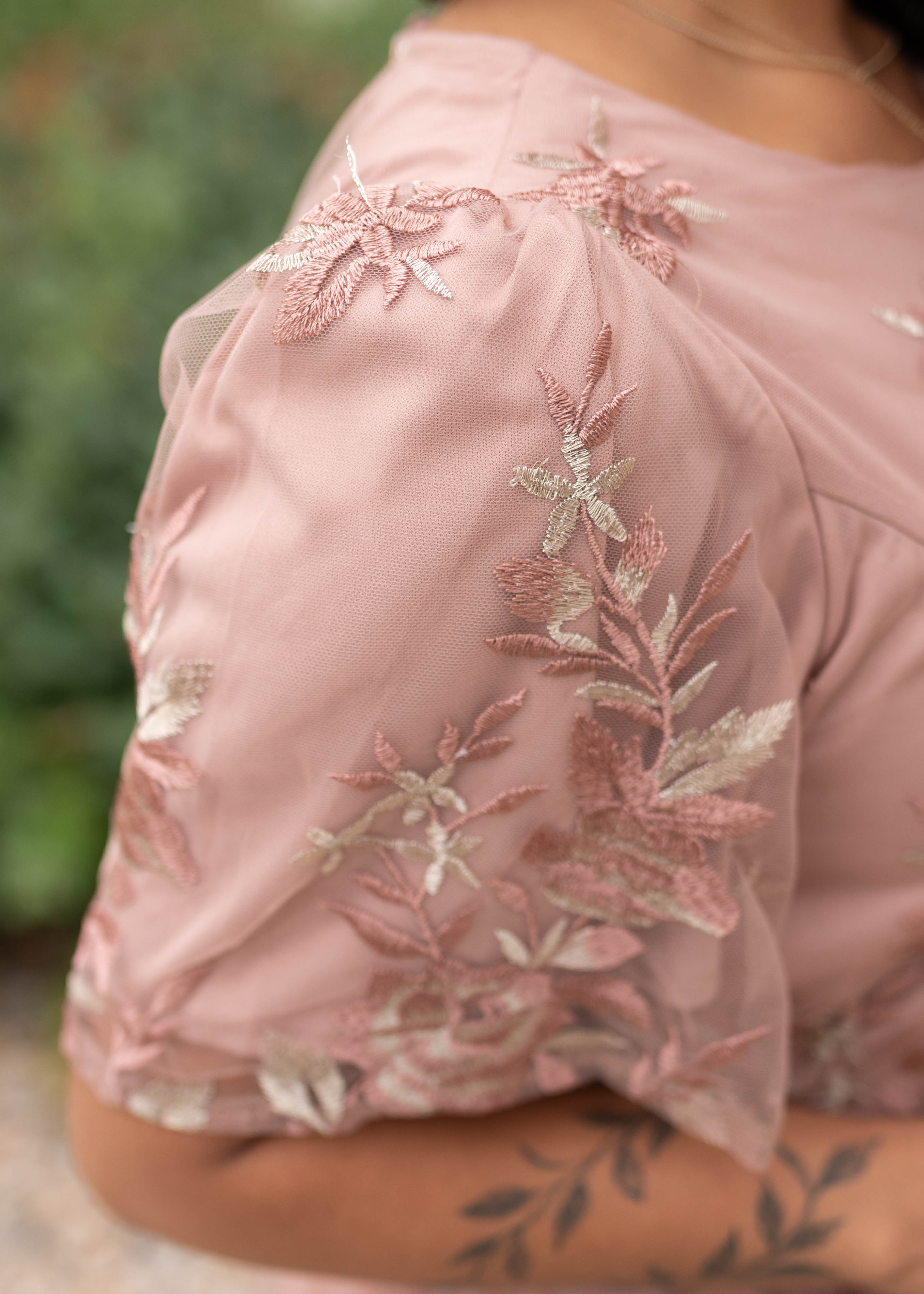 Kourtney Blush Floral Dress