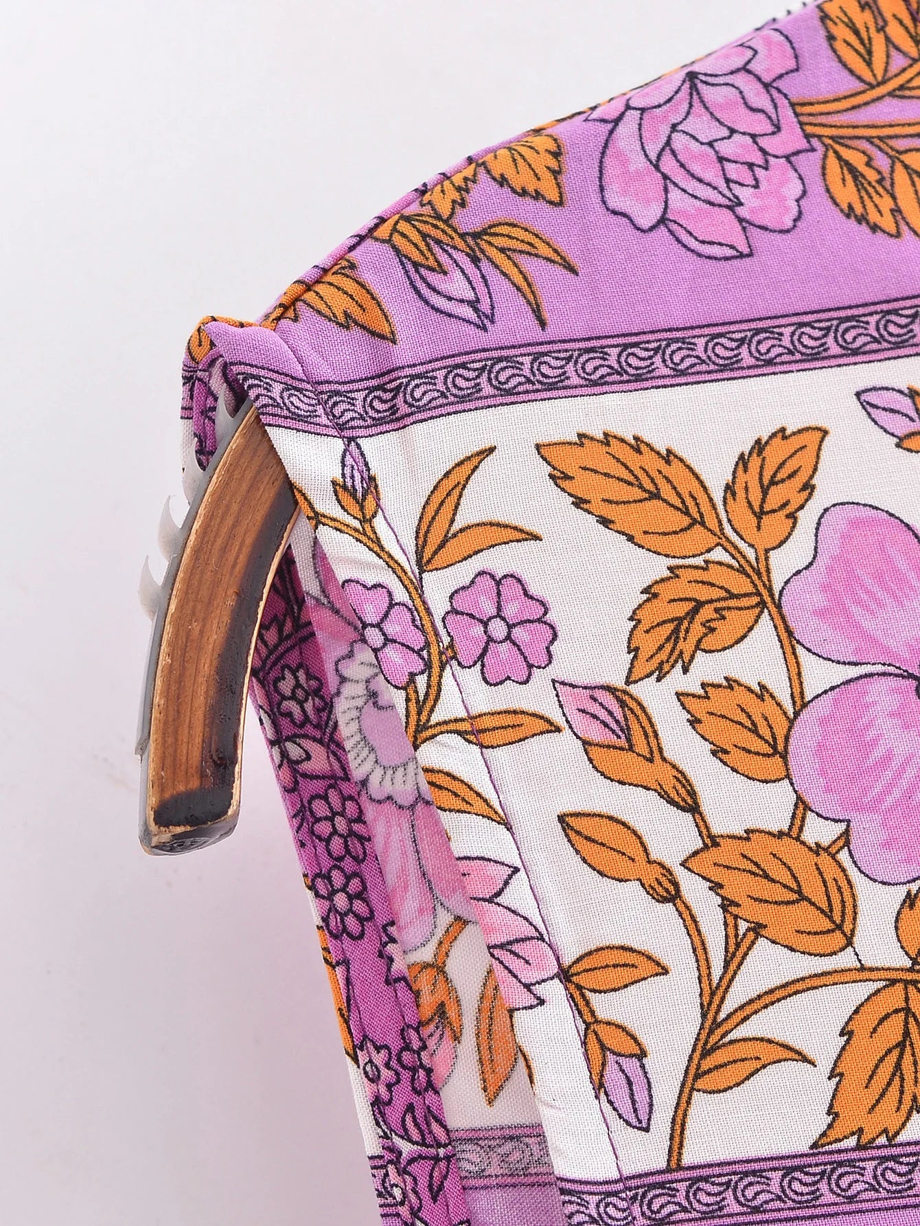 Rosy Pink Boho Floral Print Mini Dress